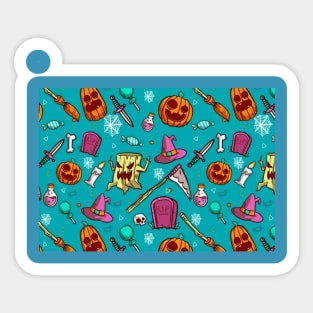 Halloween pattern Sticker